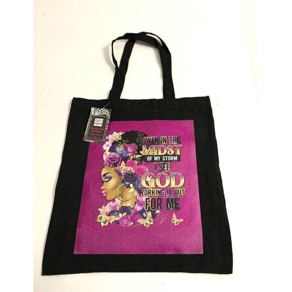 Afrocentric Tote Bag  - Picture 2 of 5